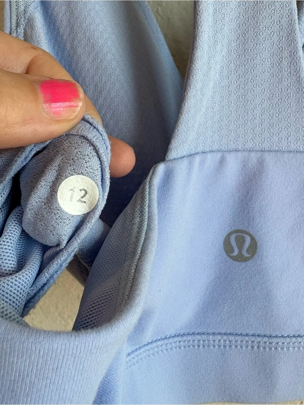 Lululemon Deep Breath Bra (First Release) Lavender Dusk/ Heathered Lavender Dusk